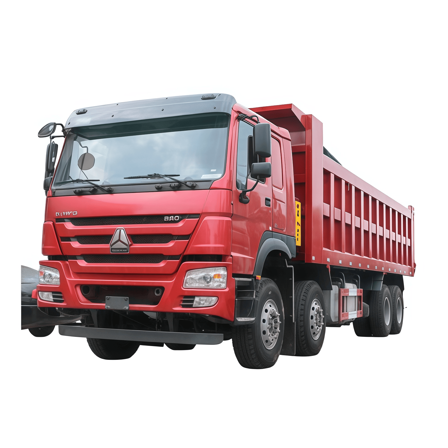 371hp Sinotruk 8x4 40 Ton Howo Tipper Truck